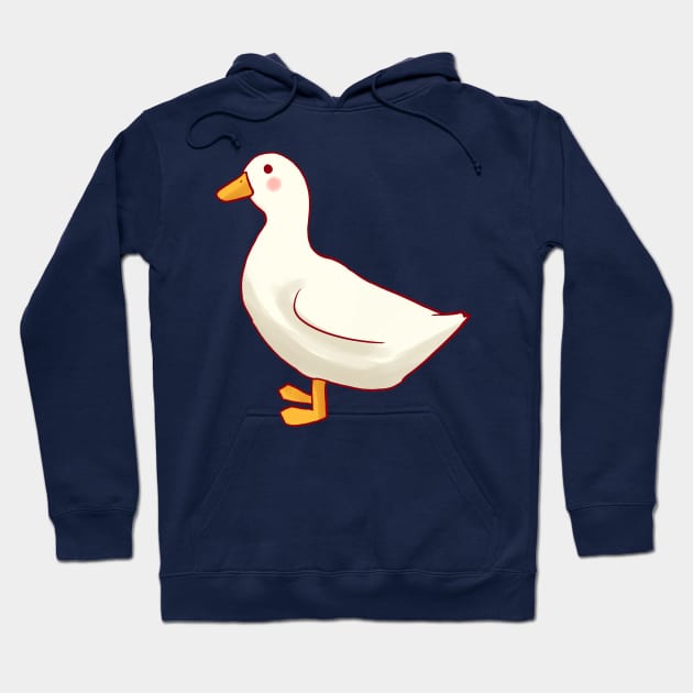 Duck drawing Hoodie by Mayarart